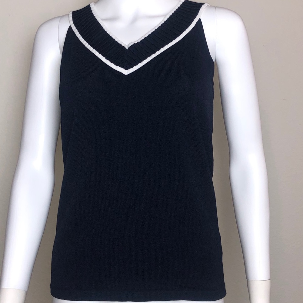 Jones New York dark blue tank-top